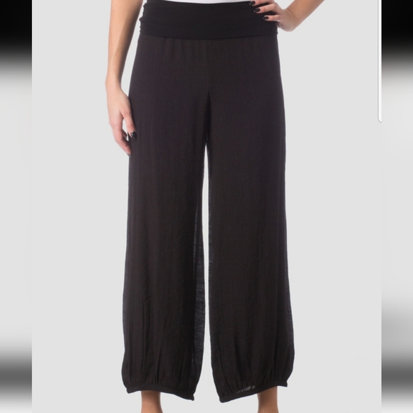 Joseph Ribkoff Pants & Jumpsuits Joseph Ribkoff Black Harem Wide